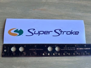 Rare New SuperStroke Super Stroke Mardi Gras Putter Grip Sticker Voodoo Birdie - Picture 1 of 1