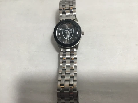Game Time Rookie Series Raiders Stainless Steel Backed Watch Cover