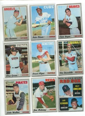 J - 1970 Topps 27 card lot: Billy Conigliaro/Luis Alvarado RC, NO DUPS!  - Image 1 of 4