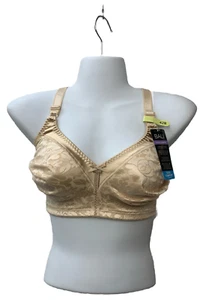Bali Women's Double Support Spa Closure Wirefree Bra DF3372 Size 42B Soft Taupe - Picture 1 of 5