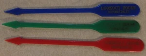 VTG LOOKOUT HOUSE COVINGTON KENTUCKY SWIZZLE STICKS STIRRERS GARNISH PICKS 3 - Picture 1 of 6