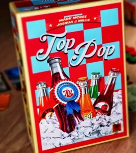 obo Top Pop Kartenspiel .. Kampf um Markteinfluss in den 60er Jahren Soda Wars GEÖFFNET - Bild 1 von 8