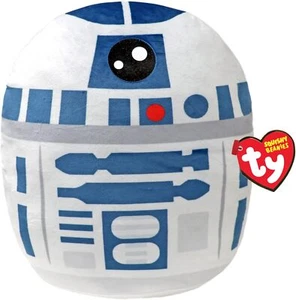 TY Star Wars R2D2 Squishy Beanies 10" Soft Toy age 0+ Beanie Baby Collectible - Picture 1 of 2