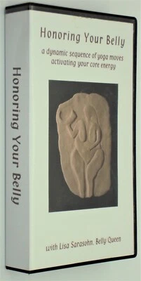 HONORING YOUR BELLY Vintage VHS Power Centered Yoga For Women Fitness Exercise - Image 1 of 3