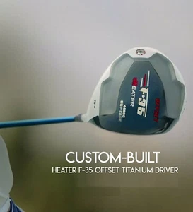 #1 WHITE OFFSET DRAW DRIVER (Custom Loft-Length-Grip) GRAPHITE SHAFT Anti Slice - Picture 1 of 4