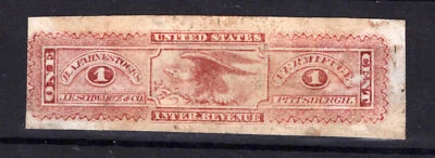 US Revenue Stamps Medicine RS84a Choice, B.A. Fahnestock ZAYIX 0824-MAR083 - Image 1 of 3