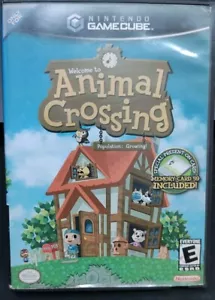 Animal Crossing (Nintendo GameCube, 2002) CIB /Black Label/All Inserts - Picture 1 of 7
