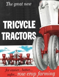 Ford triciclo tractor concesionario folleto de ventas en color 740 950 960 Fordson diésel - Imagen 1 de 16