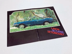 Folleto informativo de cupé Lancia Beta - Imagen 1 de 1