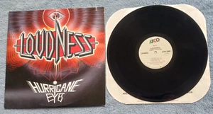Loudness Hurricane Eyes US vinyl LP 1987 metal This Lonely Heart Rock Roll Gypsy - Picture 1 of 1