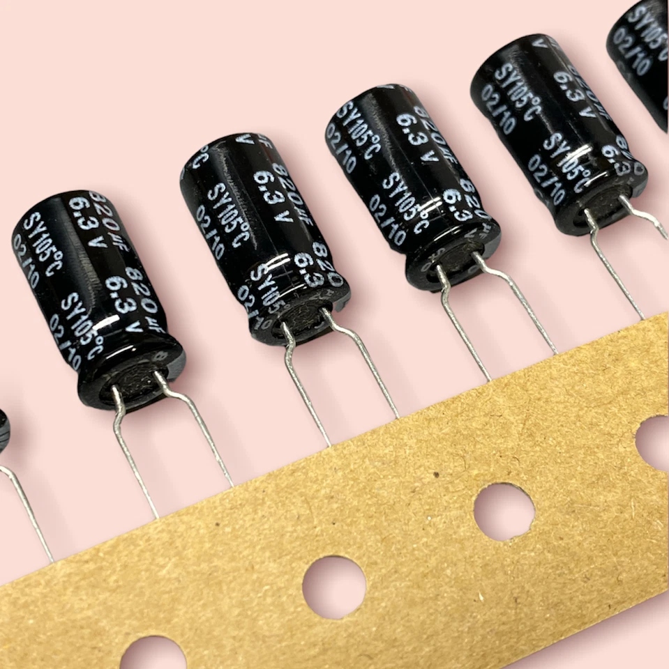 10 PIEZAS TEAPO 820uF 820MF 6.3V 20% 105°C Condensador ORIGINAL OEM REPUESTOS TAPA Foto 1 de 1