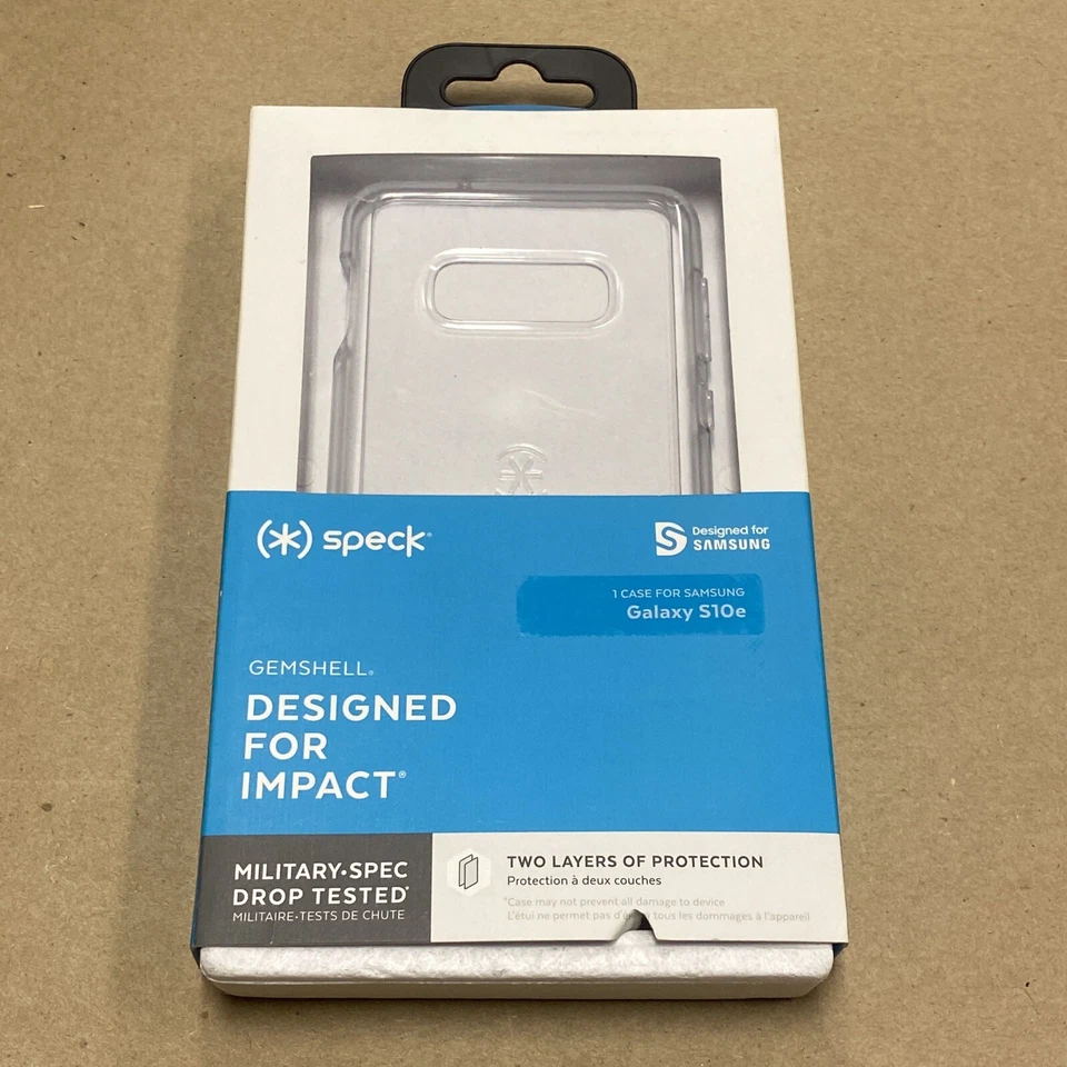 Speck Products GemShell Samsung Galaxy S10e Case Clear