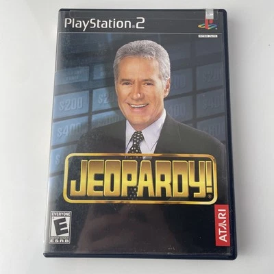 Jeopardy! PS2 PlayStation 2 CIB With Top Seal Sticker. No Wrap See Pics - Image 1 of 4
