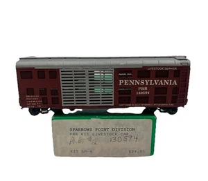 Carro de ganado PRR Sparrows Point Division material rodante escala Ho K-11 130594 - Imagen 1 de 9
