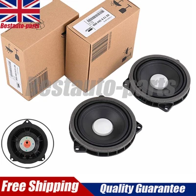 2PCS 65139364956 Mid Range Door Speakers For BMW F20 F21 F30 G30 UK 6513936495 - Image 1 of 4