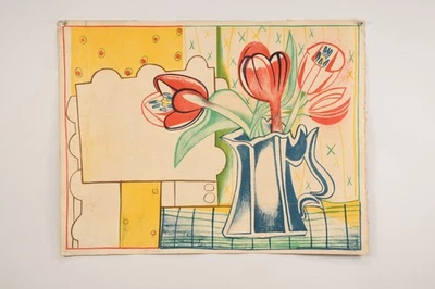 N95T18- Françoise Gilot (1921–2023) Farblithografie signiert nummeriert Ex.19/50 - Bild 1 von 4