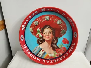 Corona Extra Victoria Son Cervezas Modelo Serviertablett Metall - Bild 1 von 14