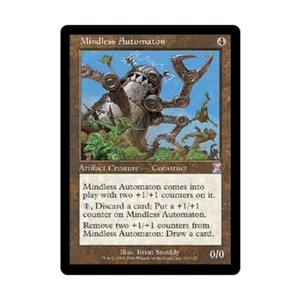 WOTC MtG Time Spiral Mindless Automaton (R) (Foil) VG - Picture 1 of 1