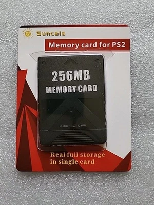 PlayStation 2 256 MB Memory Card Black  - Image 1 of 3