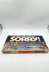 Multicolore 1972 Vintage Parker Brothers Scusate! gioco da tavolo completo - Foto 1 di 8