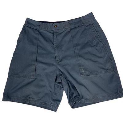 Pantalones Cortos Bugle Boy Company Para Hombres 34 Azul Ropa de Trabajo Bolsillos Utilitarios Mezcla de Algodón Foto 1 de 4