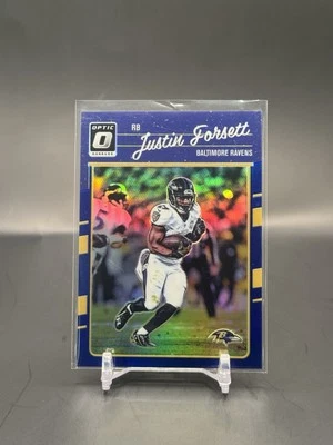 2016 Donruss Optic Blue /149 Justin Forsett #8 - Image 1 of 2