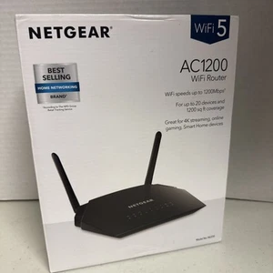 NETGEAR AC1200 1000Mbps 4 Ports 300Mbps Dual Band Gigabit Smart Router (R6230) - Picture 1 of 5