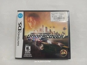 Need for Speed: Undercover (Nintendo DS) Lite DSi XL 3DS 2DS [CASE ONLY] - Picture 1 of 3