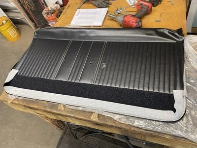 1964 Oldsmobile Cutlass Door Panel (NEW) DRIVERS SIDE ONLY Black - Image 1 of 4