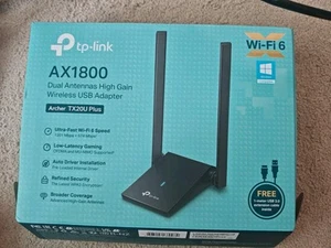 TP-Link Archer TX20U Plus AX1800 Dual Antennas High Gain Wireless USB Adapter - Photo 1/3