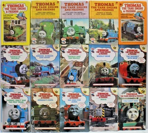 Vtg Thomas The Tank Engine & Friends Books x15 HC Buzz Ladybird Railway Series - Picture 1 of 24