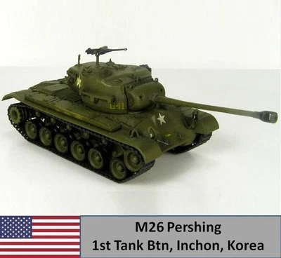 Hobby Master 1/72 HG3201 M26 Pershing USMC 1° serbatoio Btn, Inchon, Corea,... - Immagine 1 di 4