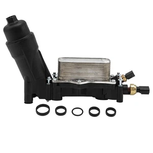 Oil Cooler Filter Housing Adapter w/ Sensor For Dodge Journey 3.6L V6 68105583AB - Picture 1 of 17