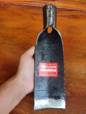 Pala con cabeza de pala tailandesa extremo de corte excavación suelo planta flor jardín semillas granja herramienta Foto 1 de 4