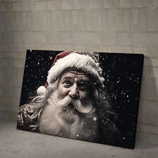 Drôle portrait du Père Noël 9, fichier numérique du Père de Noël, téléchargement instantané