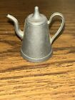 Vintage 2” Pewter Miniature Coffee Pot Made in ENGLAND 1:6 - No. 756152
