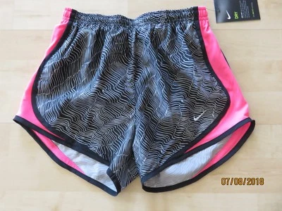 Pantalones Cortos para Correr para Mujer Nike Tempo Dri-Fit XS Negro Rosa 799766 NUEVO Foto 1 de 3