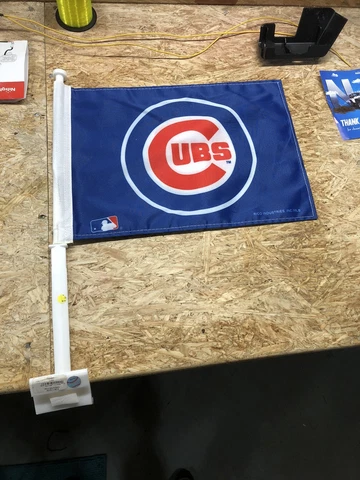 Chicago Cubs Car Flag MLB Cover