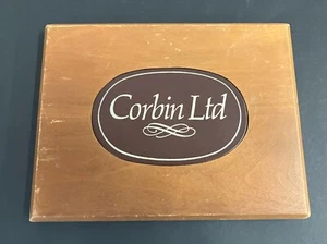 Vintage Corbin LTD Clothing Store Sign Display Advertising 7" x 9" - Picture 1 of 10