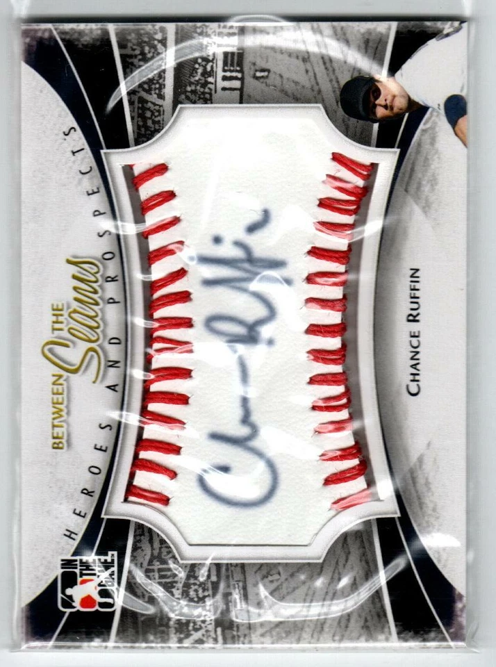 2011 ITG Between the Seams AUTO Red #CR Chance Ruffin HN *#/30 (ref 208196) - Image 1 of 1