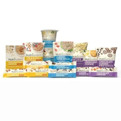 Nutrisystem 5-Day Weight Loss Variety Pack: Breakfasts, Lunches and Snacks, 15 C - Image 1 of 4