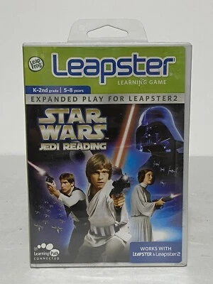 Leapster Learning Game Star Wars Jedi Reading K-2nd Grade Age 5-8 NEW SEALED - Image 1 of 3