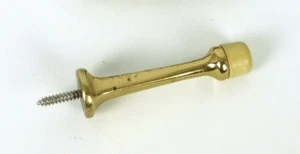 3" starrer Türstopper Messingoptik - Bild 1 von 2