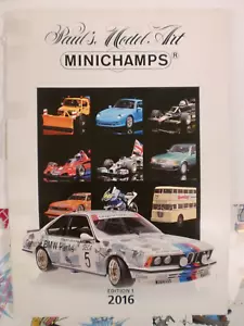MINICHAMPS - CATALOGO GENERALE 2016 - EDITION 1 - Foto 1 di 2