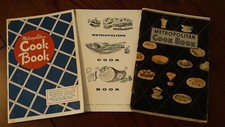 Vintage cookbooks Set of 3 Issued by Metropolitan Life Insurance Co 1948 & 1964