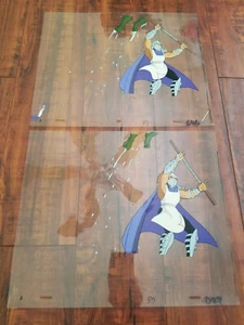 Lotto di 2 - TMNT Trituratore Animazione Produzione Art Cels - Foto 1 di 8