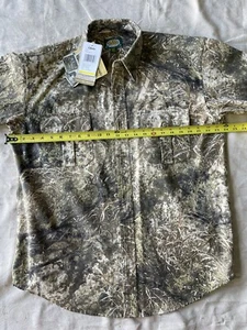 NEW! Cabela's Zonz Western Color Phase Button Down Camo Shirt Men’s Medium Hunt - Picture 1 of 15