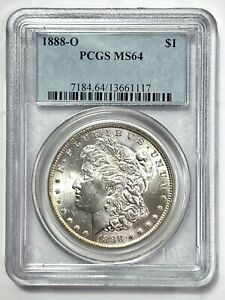 1888-O Morgan Silver Dollar - PCGS MS 64 - IMPRESSIVE LUSTER