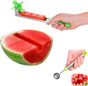 Knife Corer Stainless Steel Watermelon Slicer Cutter Vegetable 1PCS Fruit Tools - Picture 1 of 7