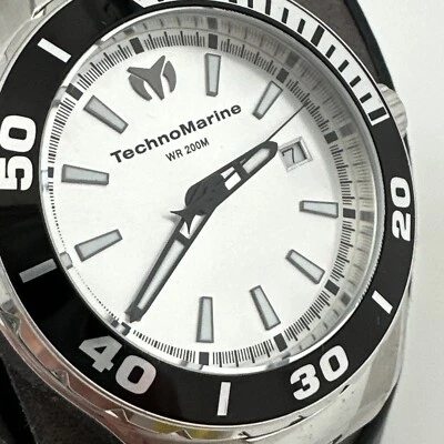 Technomarine 'Manta' Quartz Stainless Steel Casual Watch Silver-Tone TM-215048 Foto 1 de 4